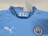 2024-25 Man City Home Kids Soccer Jersey