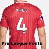 2024-25 LIV Red Retro Joint Edition Player Version Soccer Jersey