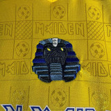 2008 West Ham Iron Maiden #08 Yellow Retro Soccer Jersey