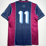 2011 West Ham #11 Iron Maiden Home Retro Soccer Jersey