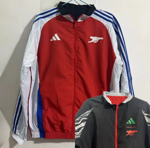 2024-25 ARS Red & Black Double Sided Windbreaker (双面风衣)