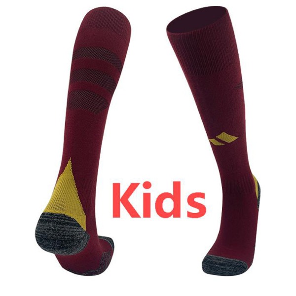 2024-25 Belgium Home Red Kids Socks(儿童)