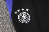 2024-25 Germany Black Jacket Tracksuit (紫边)