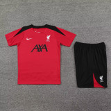 2024-25 LIV Red Training Short Suit