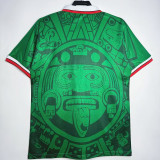 1998 Mexico Home Retro Soccer Jersey (带小字)