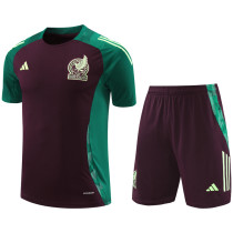 2024-25 Mexico Maroon Training Short Suit