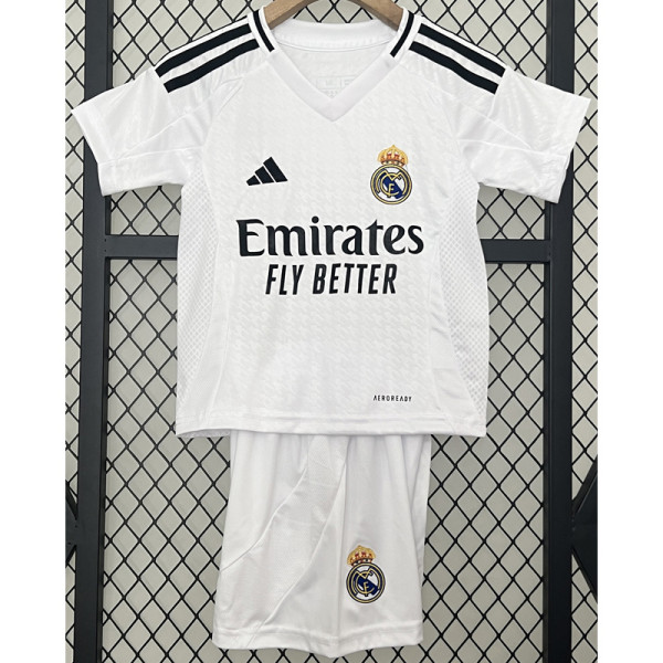 2024-25 RMA Home Kids Soccer Jersey