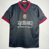 2016 West Ham Iron Maiden #16 Black Retro Soccer Jersey