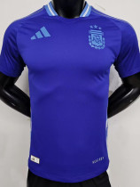 2024-25 Argentina Away Player Version Soccer Jersey #CA