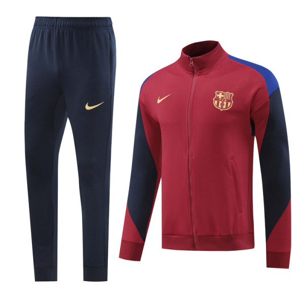 2024-25 BAR Jujube red Jacket Tracksuit #01