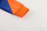 2024-25 Netherlands Fancy blue Jacket Tracksuit #01