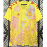 2024-25 Mexico Yellow GoalKeeper Fans Soccer Jersey