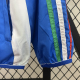 2024 Italy Blue & White Double Sided Windbreaker (双面风衣)