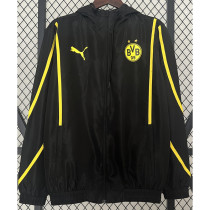 2024-25 Dortmund Black Windbreaker