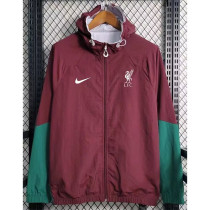 2024-25 LIV Maroon Green Windbreaker