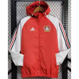 2024-25 LeverKusen Red Windbreaker (白袖)