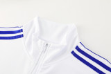 2024-25 RMA White Jacket Tracksuit #01