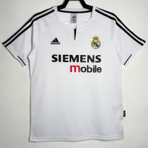 2003-2004 RMA Home Retro Soccer Jersey