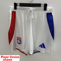 2024-25 Lyon Home Player Version Shorts Pants (球员短裤)