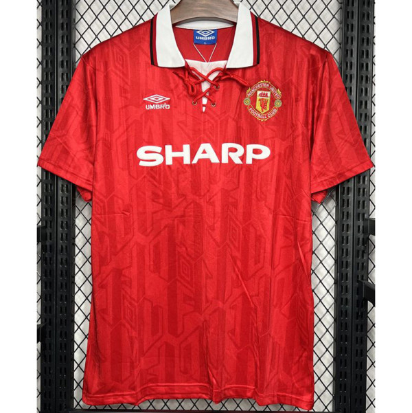 1992-1994 Man Utd Home Retro Soccer Jersey