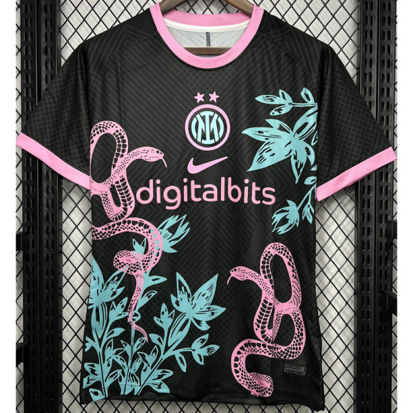 2024 INT Black Special Edition Fans Soccer Jersey