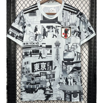 2024 Japan Grey Special Edition Fans Soccer Jersey 东京灰白