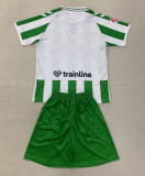 2024-25 Real Betis Home Kids Soccer Jersey