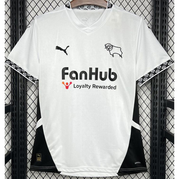 2024-25 Derby County Home Fans Soccer Jersey