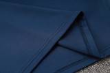 2024-25 Porto Royal blue Half Pull Tracksuit (半拉链)