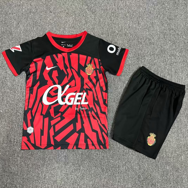 2024-25 Mallorca Home Kids Soccer Jersey