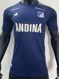 2024-25 Millonarios Home Player Version Soccer Jersey