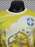 2024-25 Brazil Yellow Special Edition Player Version Soccer Jersey