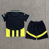2024-25 Man City Away Kids Soccer Jersey