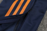 2024-25 JUV Orange Kids Half Pull Tracksuit (童装)(半拉链)