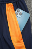 2024-25 JUV Orange Kids Half Pull Tracksuit (童装)(半拉链)