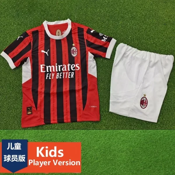 2024-25 ACM Home Kids Player Version Soccer Jersey (球员童装)