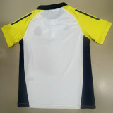 2024-25 RMA White Polo Short Sleeve (黄袖)