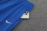 2024-25 France Fancy Blue Jacket Tracksuit