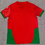 2024-25 Morocco Red Fans Soccer Jersey