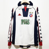 1999-2001 Crvena Zvezda Away Long Sleeve Retro Soccer Jersey (长袖)(红星队)