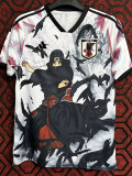 2024 Japan White Black Special Edition Fans Soccer Jersey *忍者宇智波