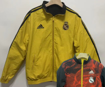 2024-25 RMA Yellow & Red Double Sided Windbreaker (双面风衣)