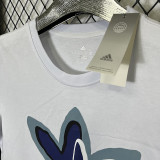 T268 三叶草 White High Quality Casual T-Shirt