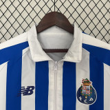 2024-25 Porto Blue & White Double Sided Windbreaker (双面风衣)