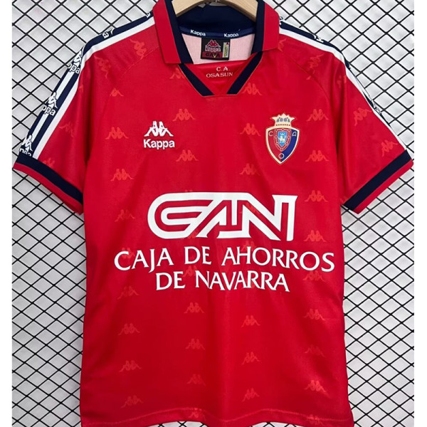 1996-1997 Osasuna Home Retro Soccer Jersey