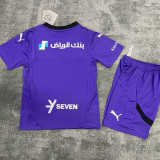 24-25 Al-Hilal Third Kids Soccer Jersey