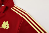 2024-25 Roma Red blue Jacket Tracksuit #02