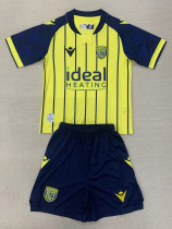 2024-25 West Bromwich Away Kids Soccer Jersey