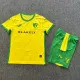 2024-25 Norwich City Home Kids Soccer Jersey