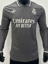 2024-25 RMA Third Long Sleeve Player Version Soccer Jersey (长袖球员)